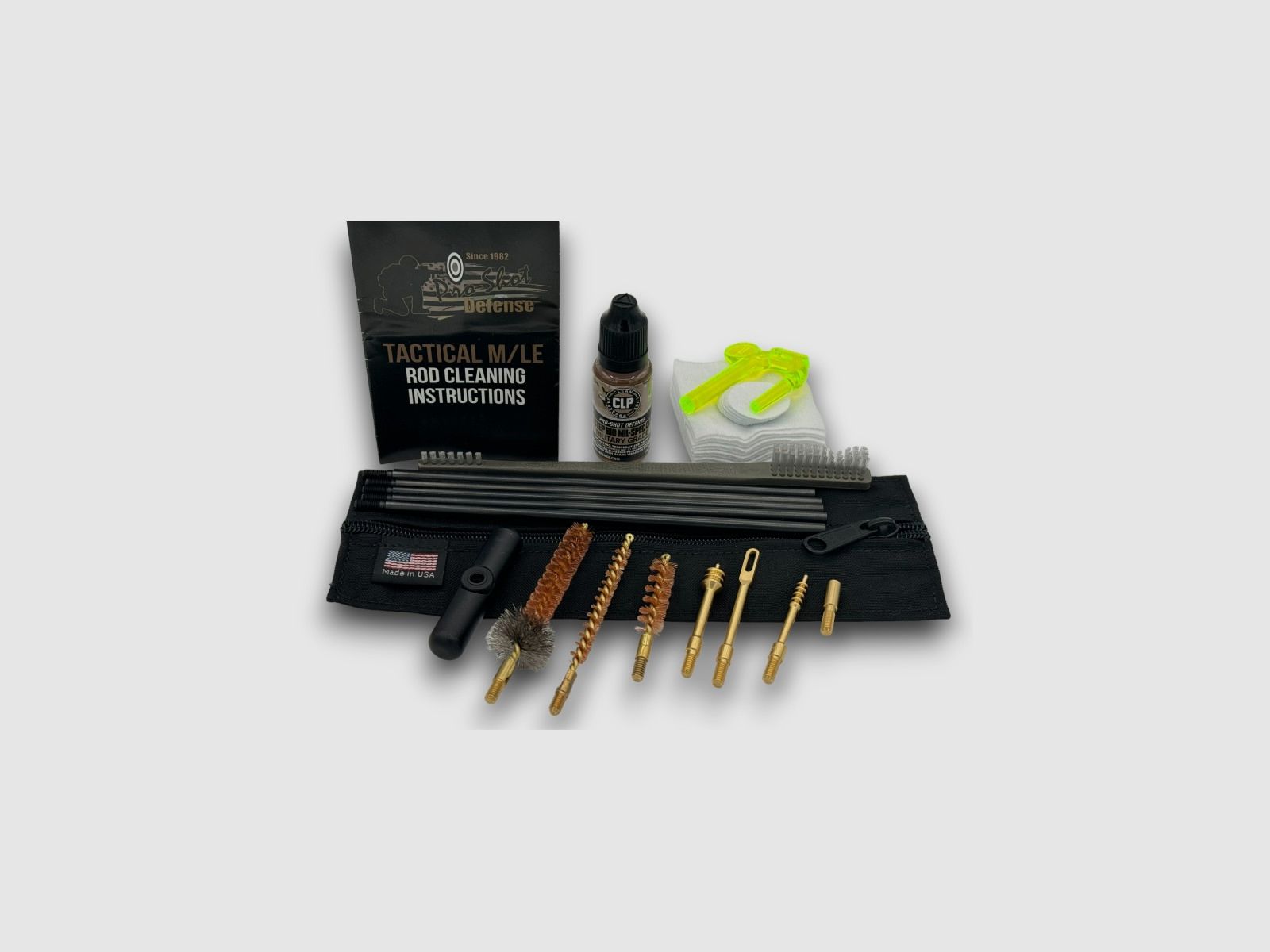 Juego de limpieza Ruck 5.56mm/9mm negro