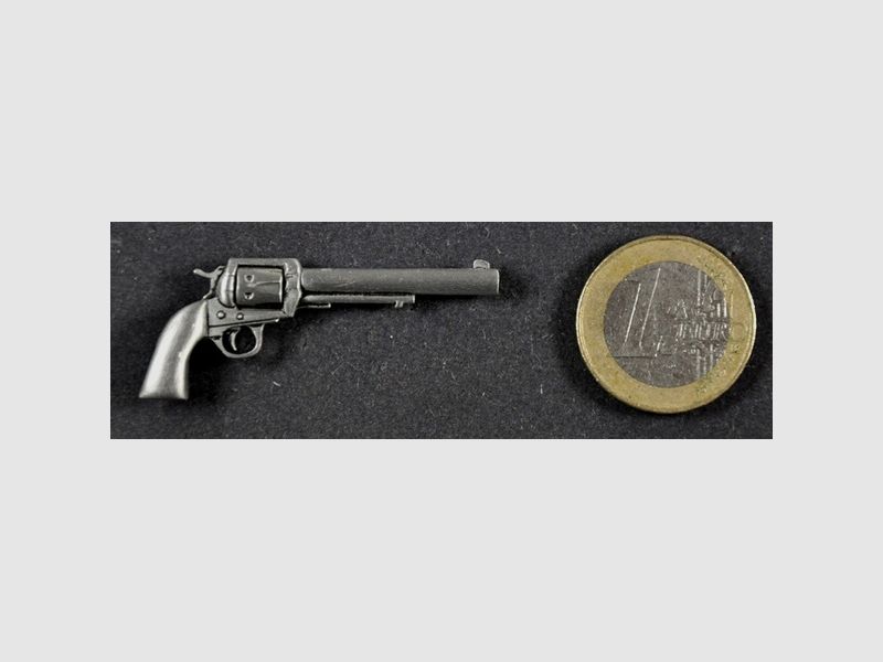 Colt SAA Peacemaker US-Kavallerie-Ausführung als Metall-Anstecker