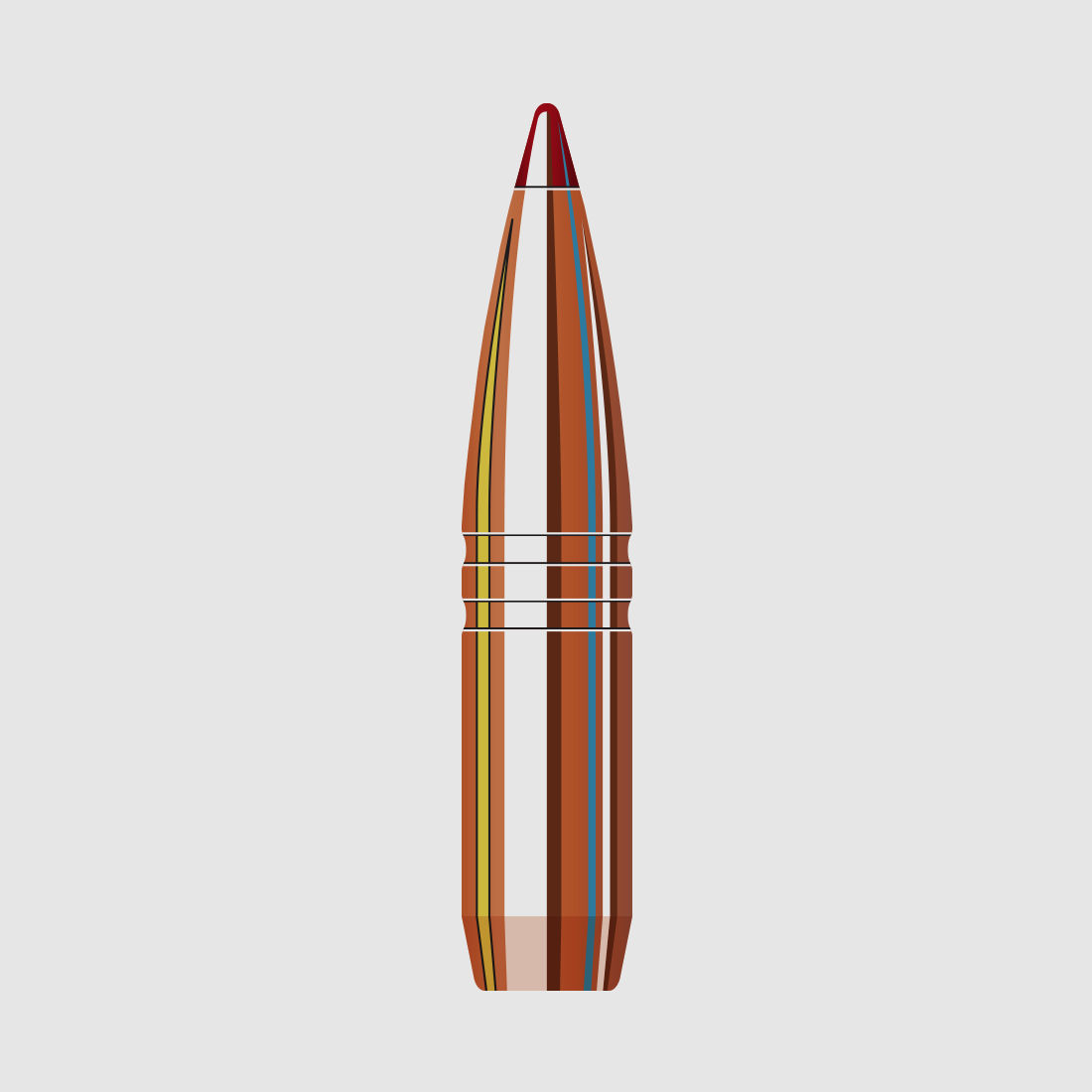 Hornady Bullet 7mm/.284 CX 150GR lead-free 50 pieces