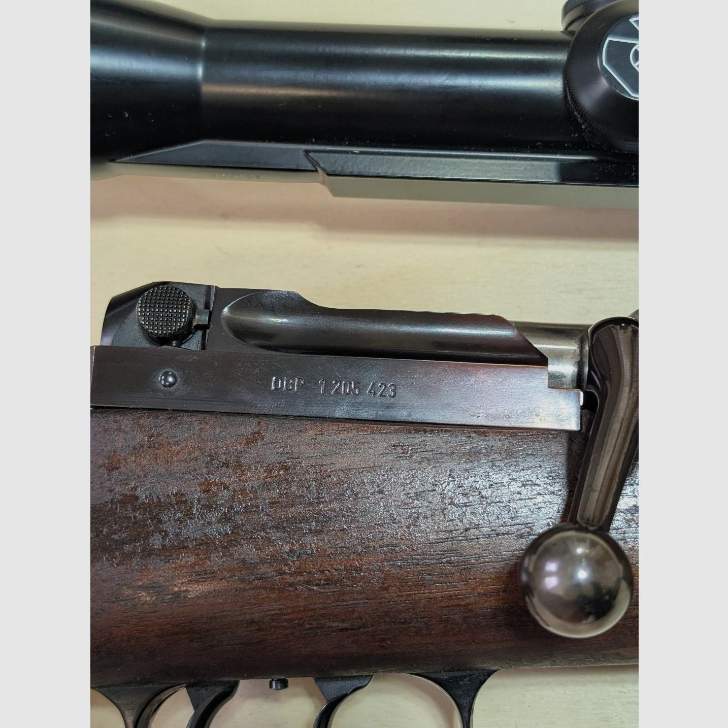 Mauser C66. Repeater in caliber 7x64 with scope