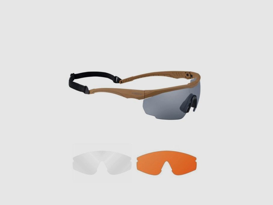 BLACKHAWK - OKULARY OCHRONNE SWISSEYE coyote, zdjęcie 1 z 2