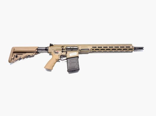 LMT Defense MARS S-A Swiss Stgw. 20 – 16" FDE .308 Win.