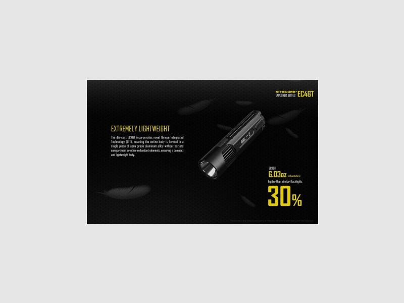 Latarka Nitecore EC4GT 1000 lumenów, zdjęcie 10 z 27