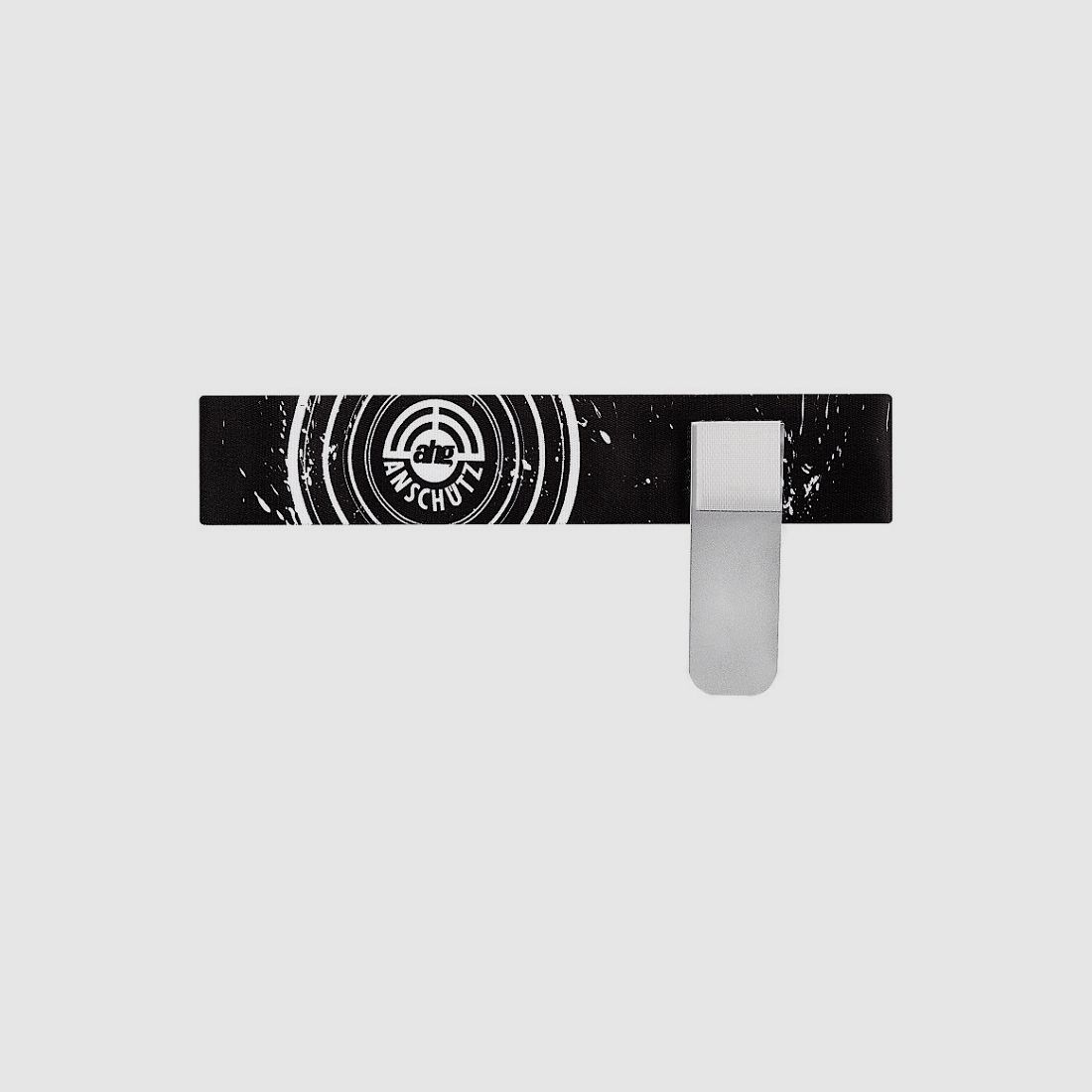 AHG-Anschütz fascia per la testa con patch per gli occhi nera berretto da tiro/fascia
