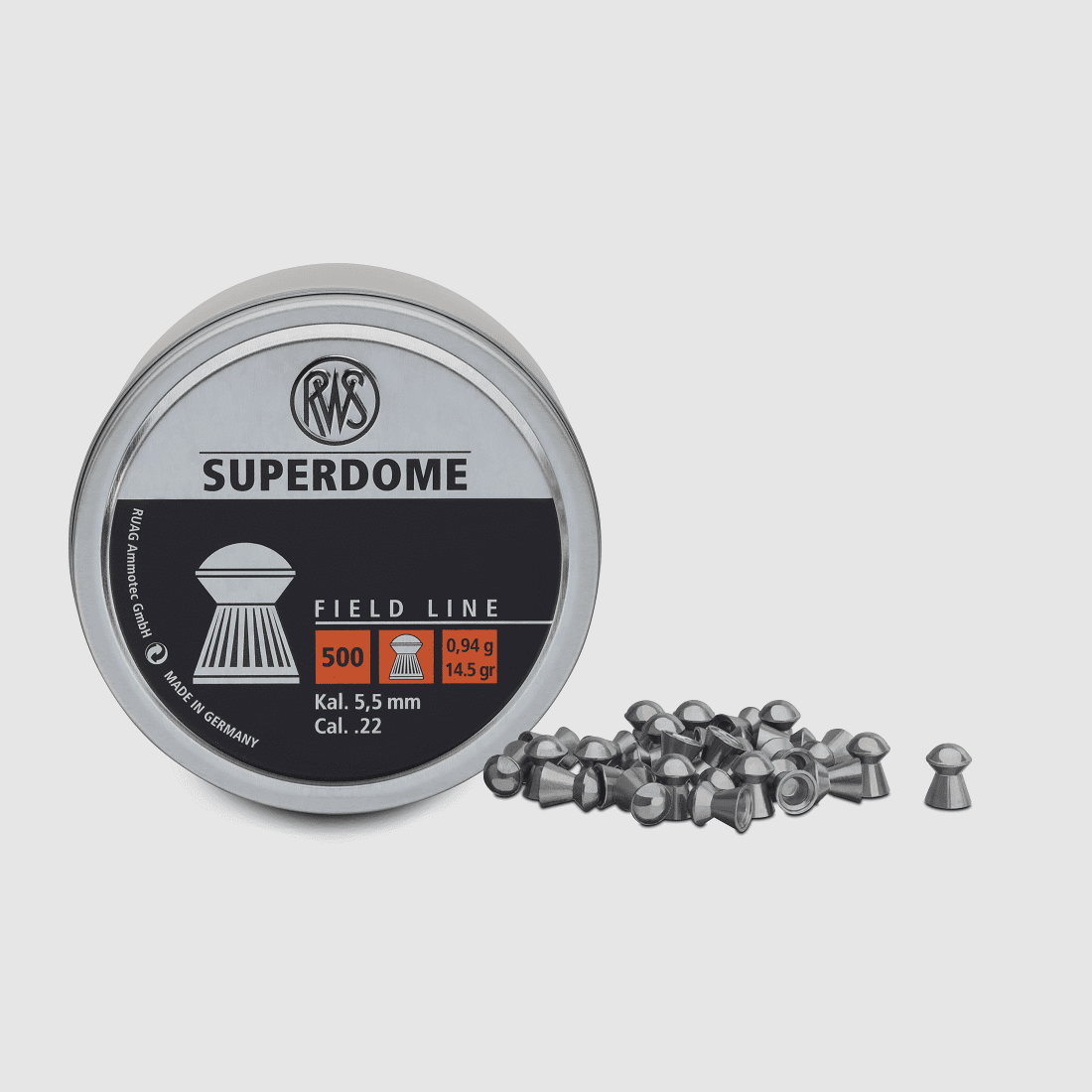 RWS S-DOME Diabolo 5,5 mm 0,94 g 500er