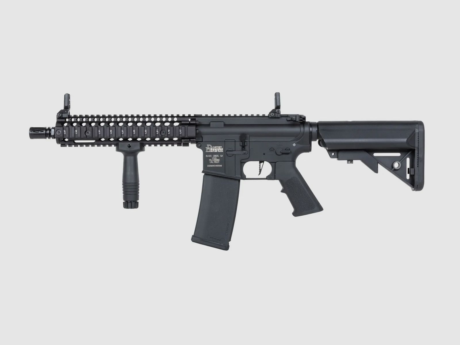 Daniel Defense® MK18 SA-C19 CORE z HAL ETU, 0,5J AEG, czarny