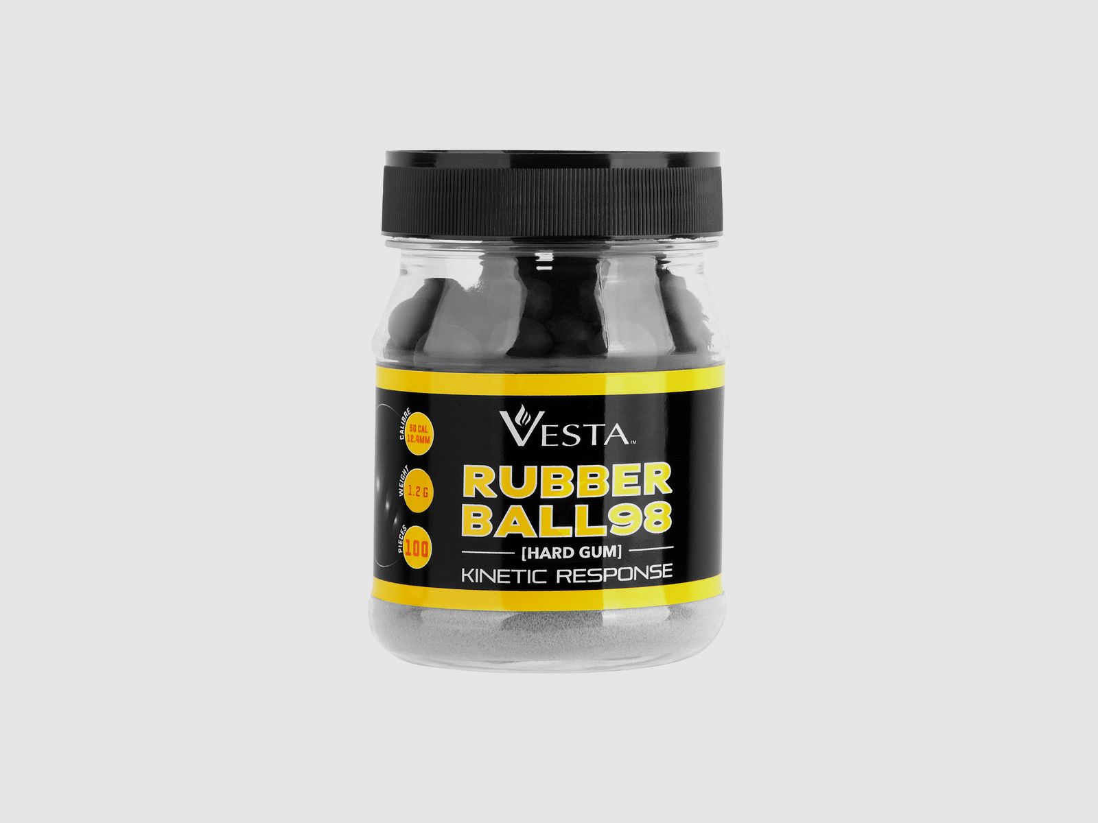 VESTA Rubber Ball 98 .50 Gummigeschosse 1,2g 100 Stück