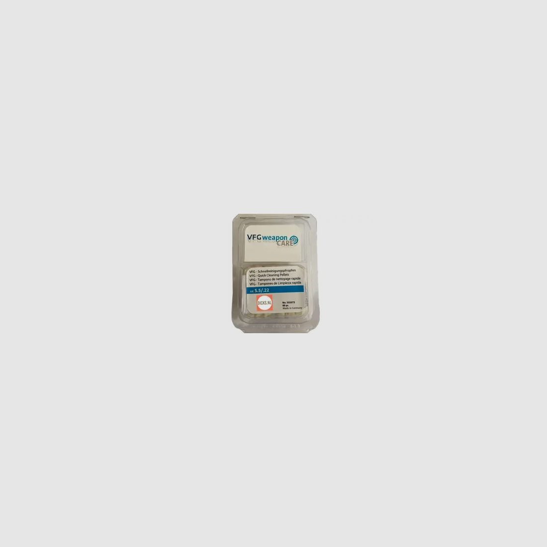 VFG Feltrini per la pulizia della canna | 5,5 mm (.22) | 80 pz., immagine 2 di 6