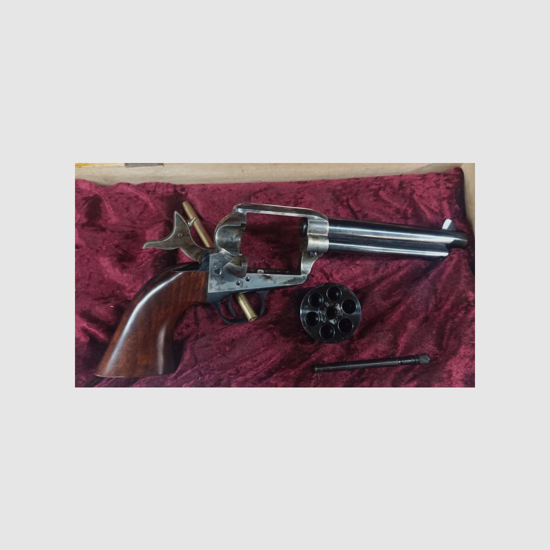 Hege Mod. Army 1873 S.A. CATTLEMAN STEEL 5 ½ Lauf 9mm Knall