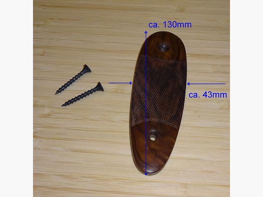 Echtholz-Schaftklappe für Blaser F3