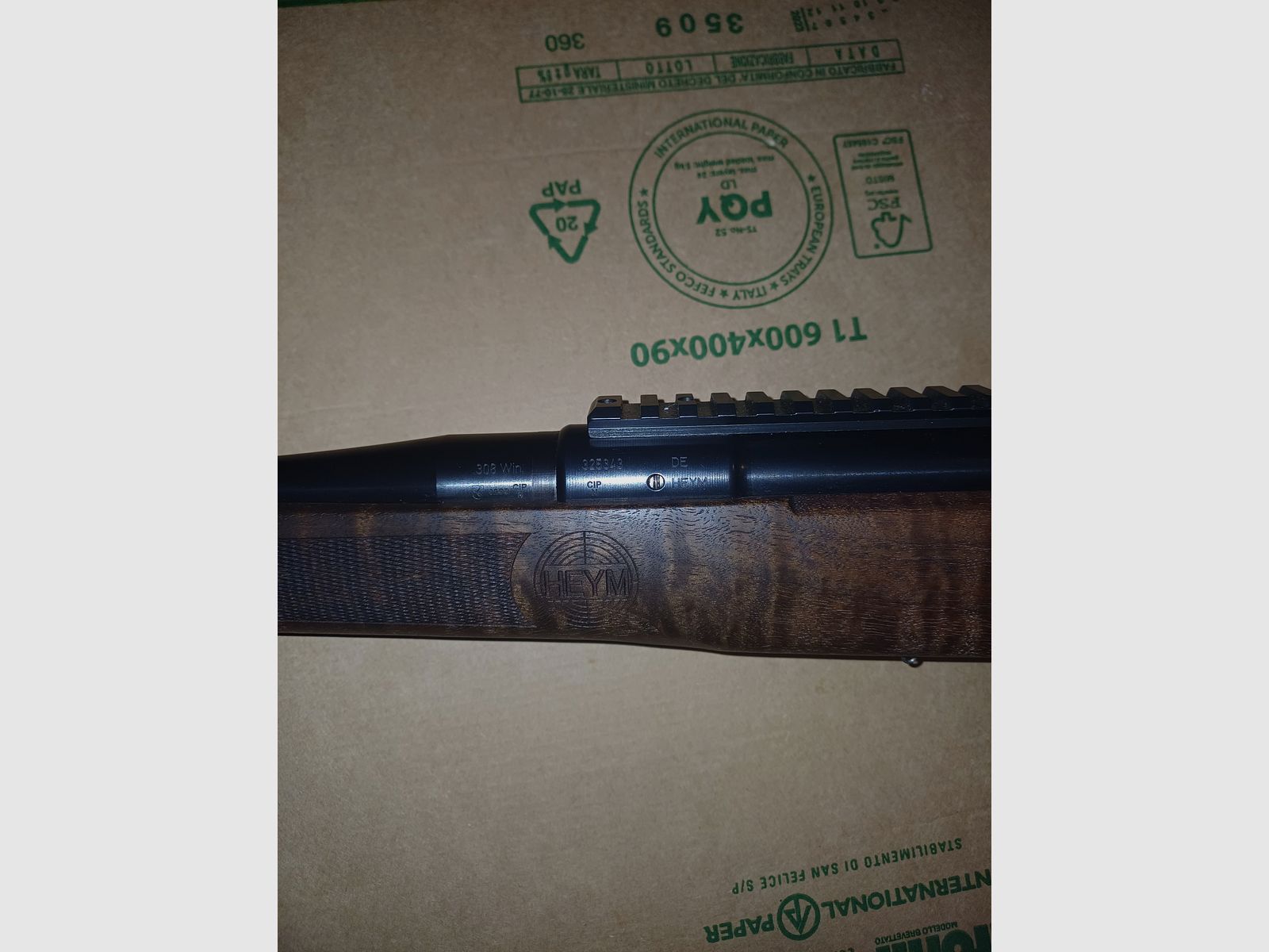 Heym sr30 Ranger en 308 con rosca M14