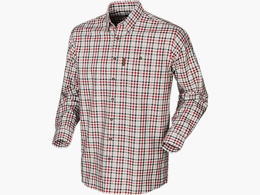 Härkila Hemd Milford in Jester Red Check