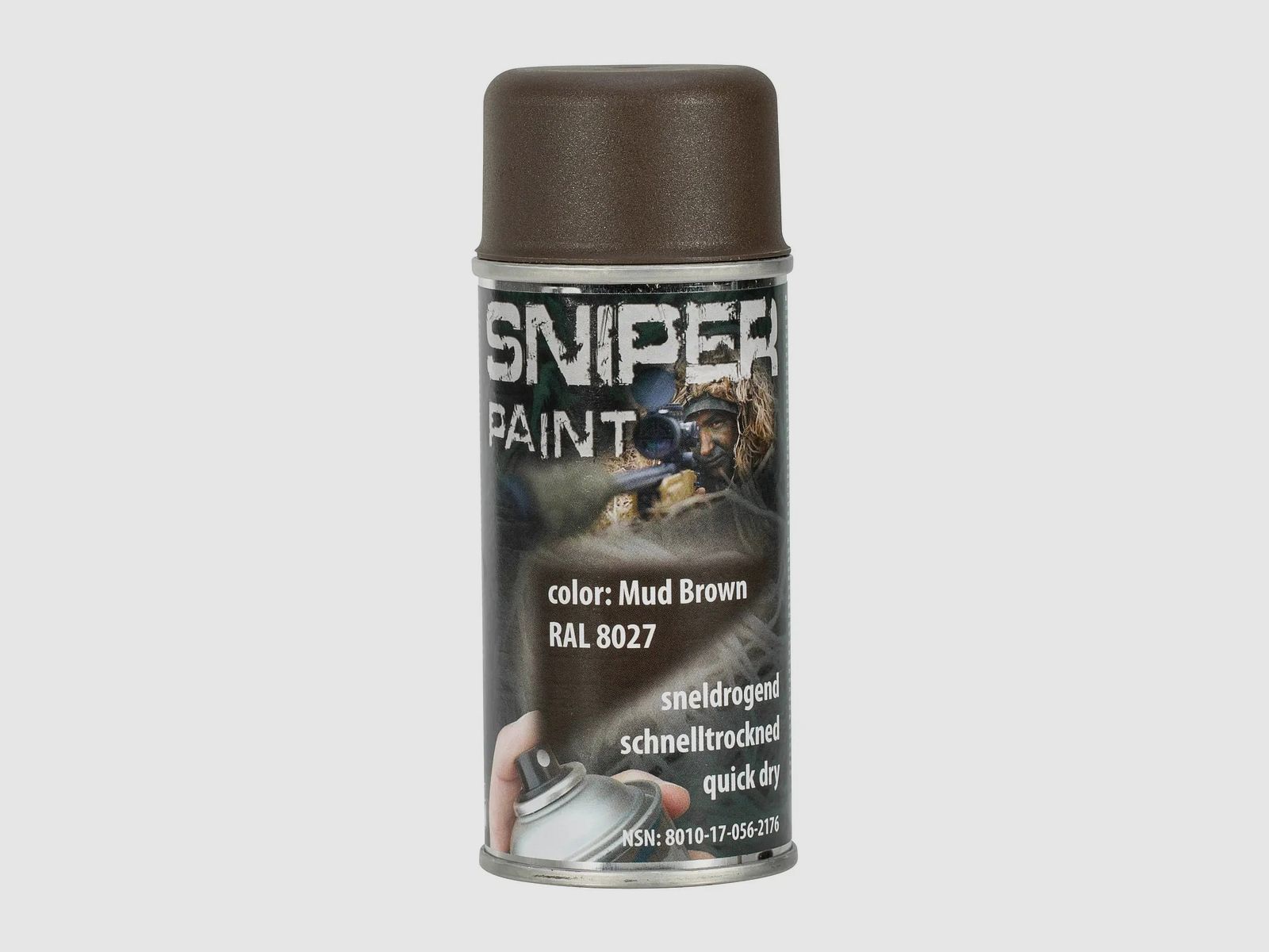 Fosco Sniper Paint Sprühfarbe Box Army 150 ml braun
