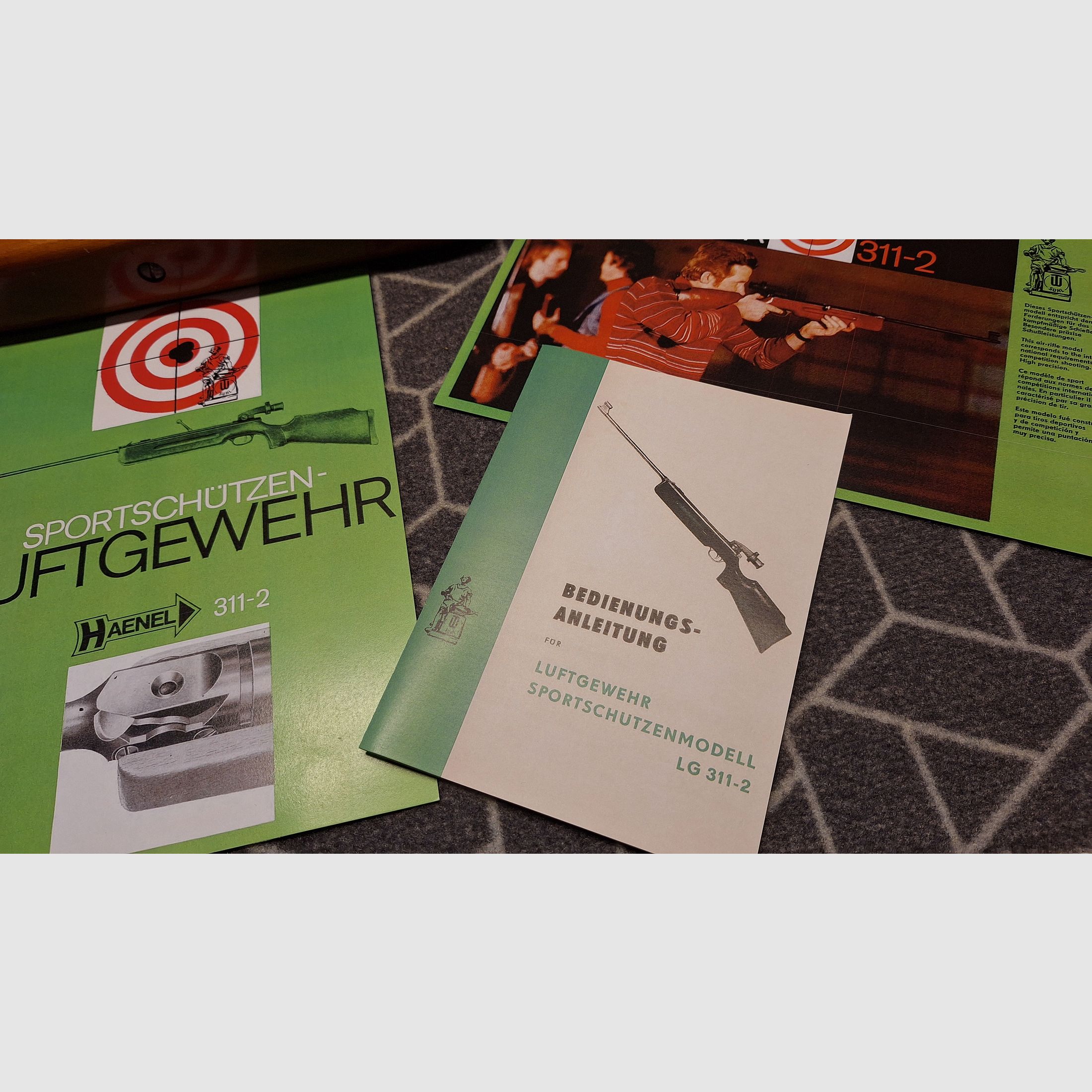Haenel Suhl Model 311 MLG met micrometerverstelling
