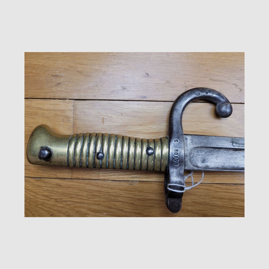 Sehr schöne Chassepot-Bajonett – Mre NATIONALE de Châtellerault – mit Nummer – TBE, Bild 9 von 14