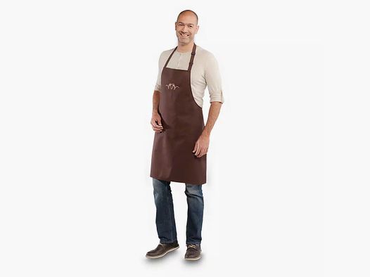 Blaser apron schort bruin