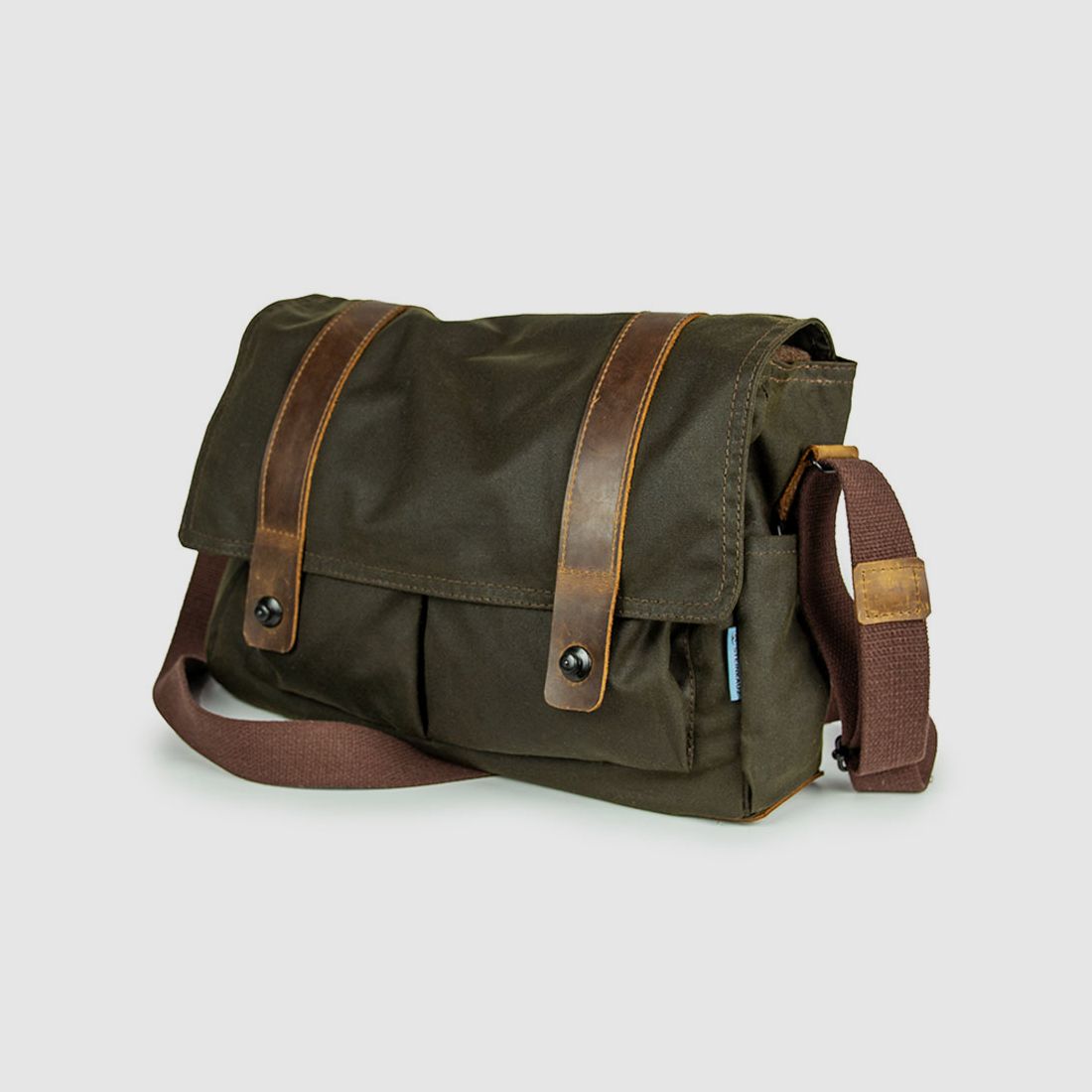 STEINKAUZ-Waxed Cotton Tasche "Fischland", oliv
