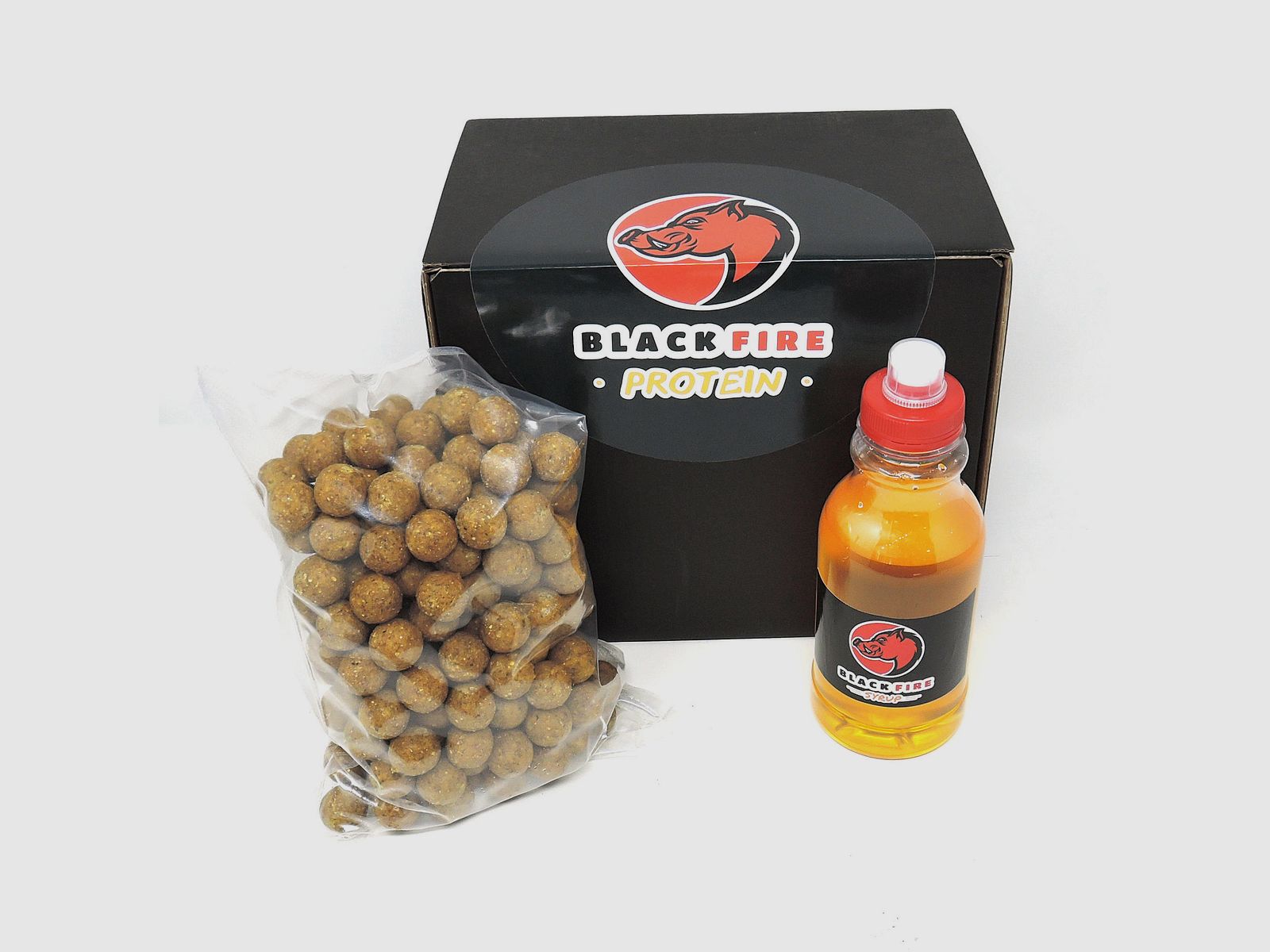 Atrakcyjna Pudełko na Paszę Black Fire Protein