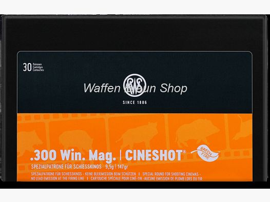 CINESHOT RWS .300 WIN MAG 9,5G 30ER