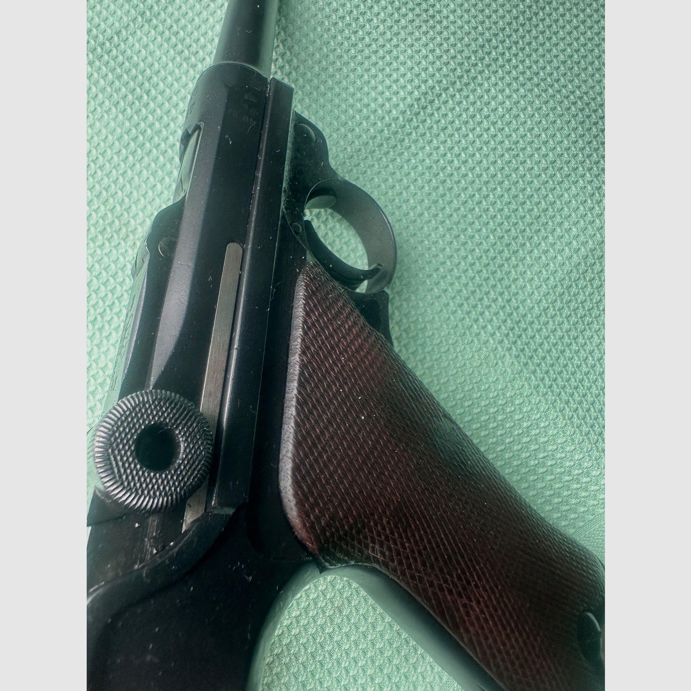 Pistole DWM 08 Erfurt Nummerngleich 2643