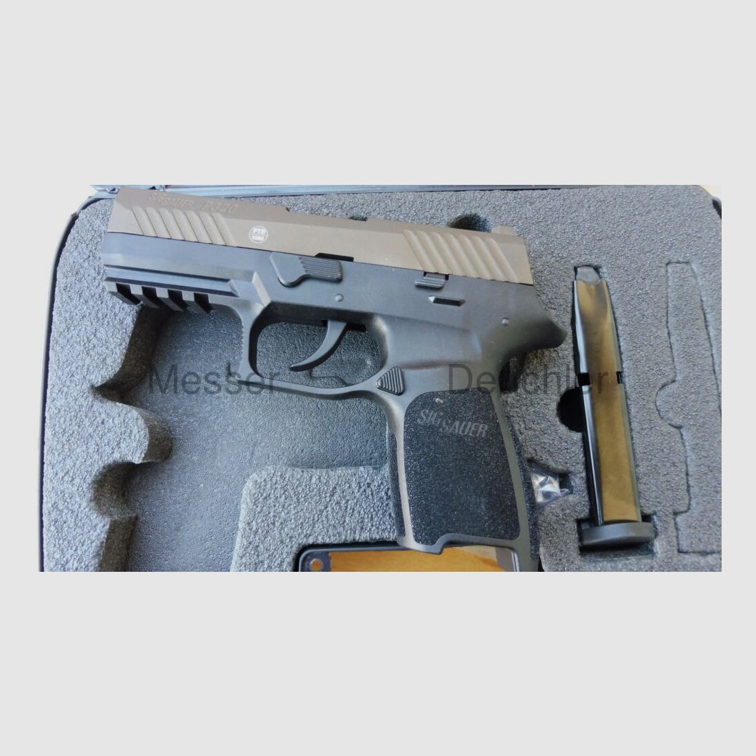 SIG Sauer	 P320 nur noch in Gold und rose-Gold