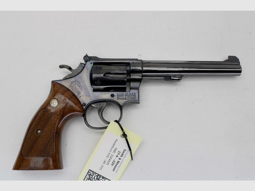 Revolver Smith & Wesson 17-4	 .22lr