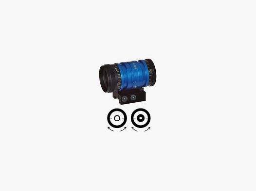 Duo-ring-Glas-Korne - Anschutz M22 - 2.8/4.8 noir