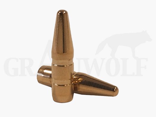 .224 / 5.6 mm 55 gr / 3.6 g Fox Target Lead-Free Bullets 100 Pieces