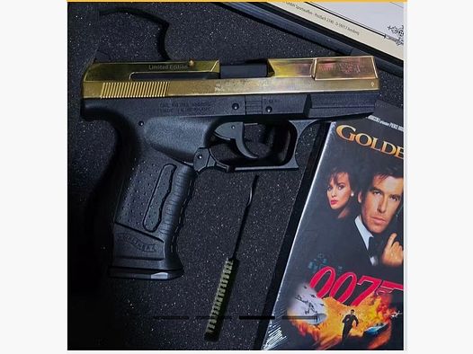Walther P99 Gold Sonderedition James Bond PTB 637