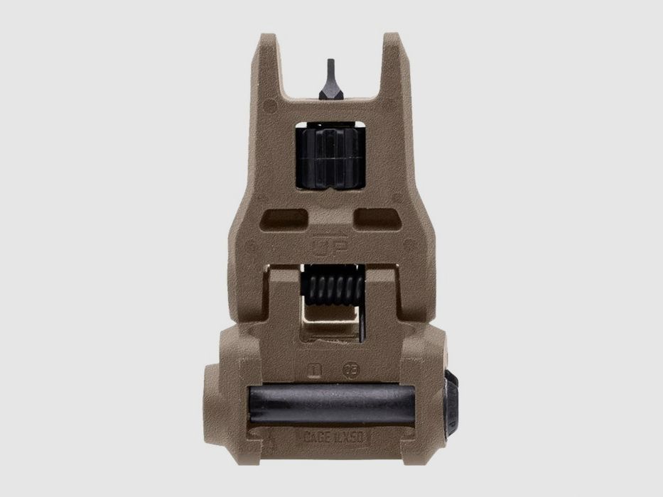 MAGPUL MBUS 3 FRONT SIGHT FLIP-UP ADJUSTABLE POLYMER FDE, image 3 of 5
