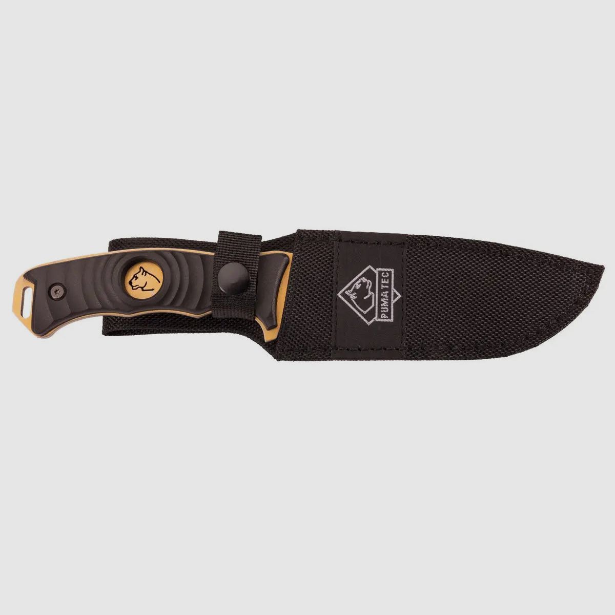 PUMA TEC belt knife, titanium coating, gold color