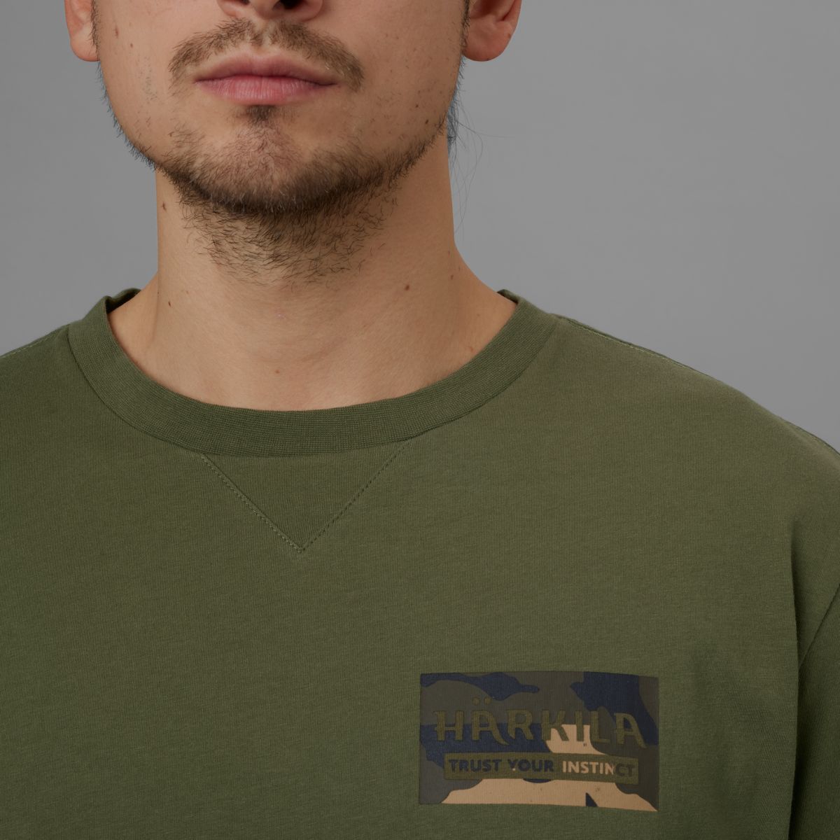 HÄRKILA Core T-Shirt Dark Olive