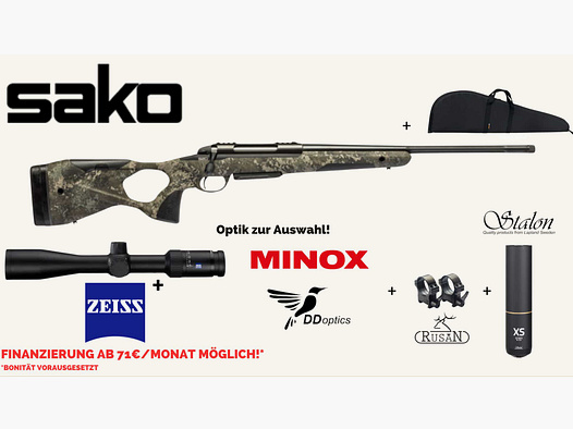 SAKO S20 HUNTER True Timber Strata | Komplettangebot „EBERT“