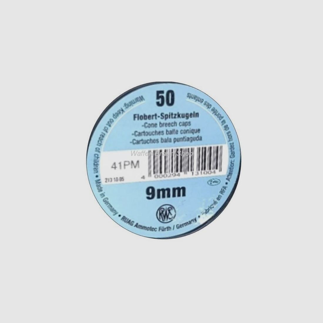 PATR 9MM FLOB SPITZ-KGL DO 50