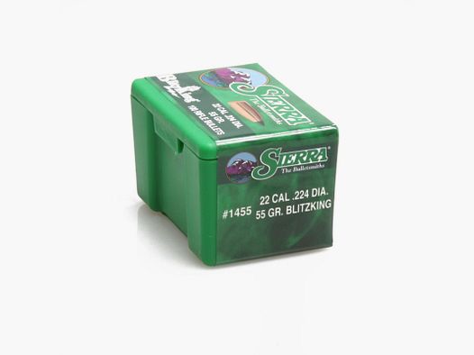 SIERRA Kogels kal. 22 55 gr Blitzking