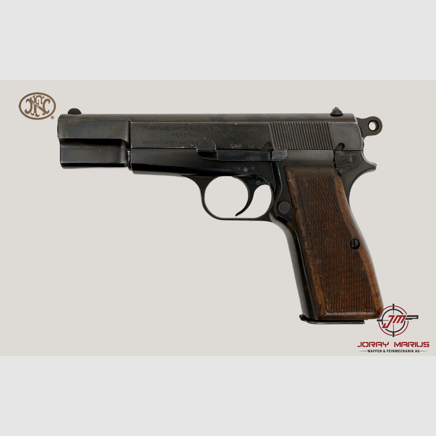 FN Hi Power GP35 9mm Para – Vorkriegswaffe, Bild 2 von 2