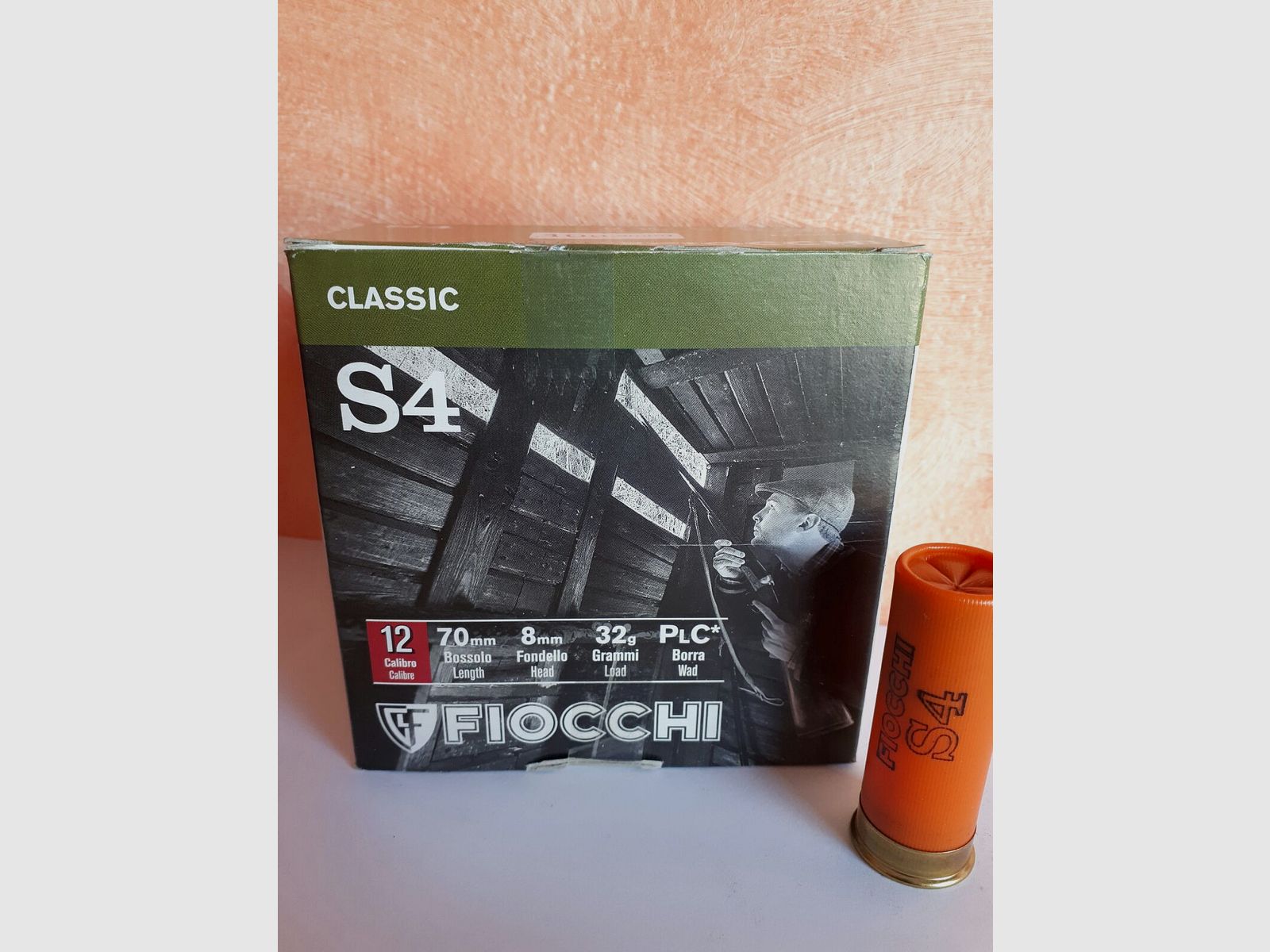 FIOCCHI S4-PIOMBO 9/10/11-GRAMM 32-BOX 25 STK, Bild 1 von 3