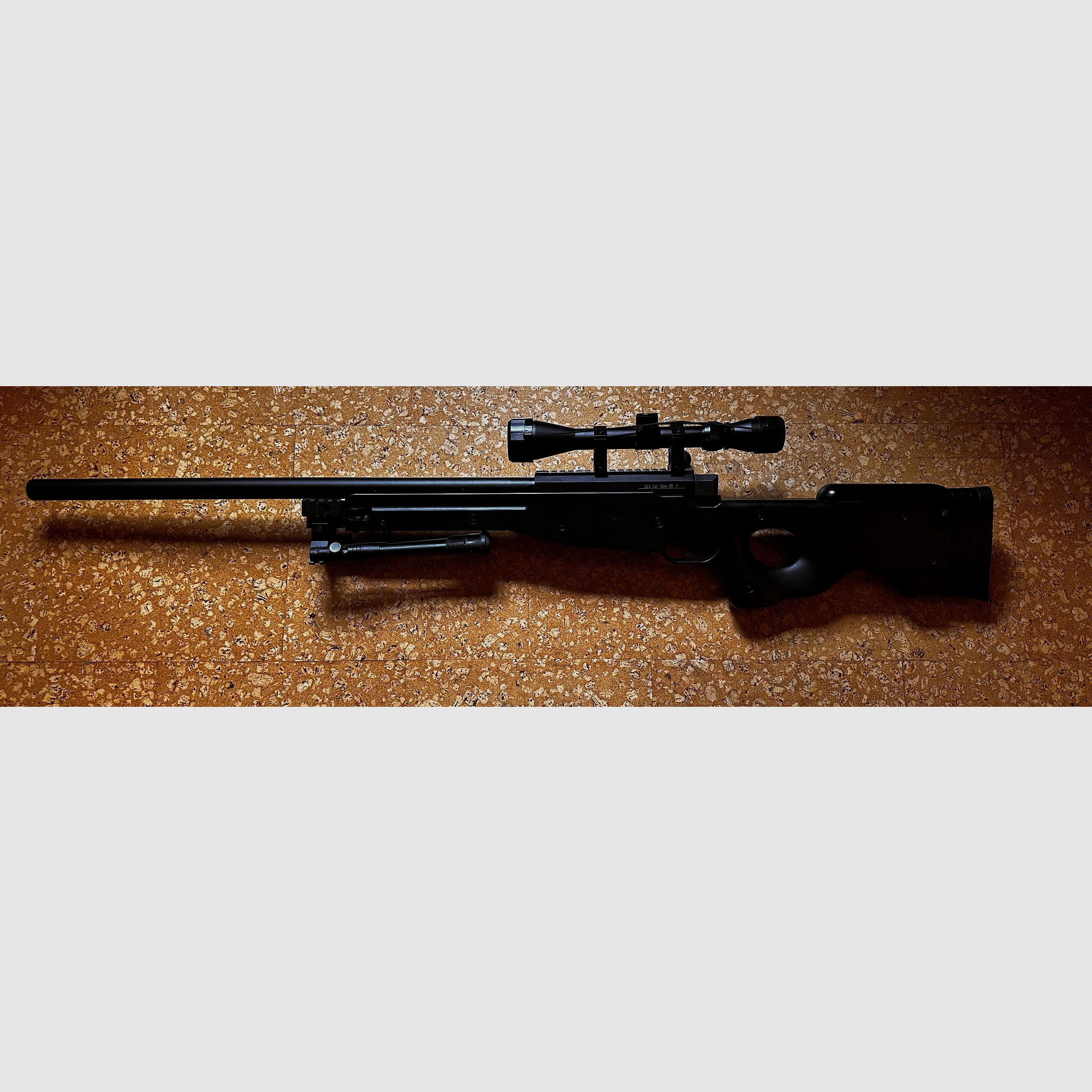 GSG MB01-L96 inklusive Zielferrohr und Zweibein, 1,8 Joule