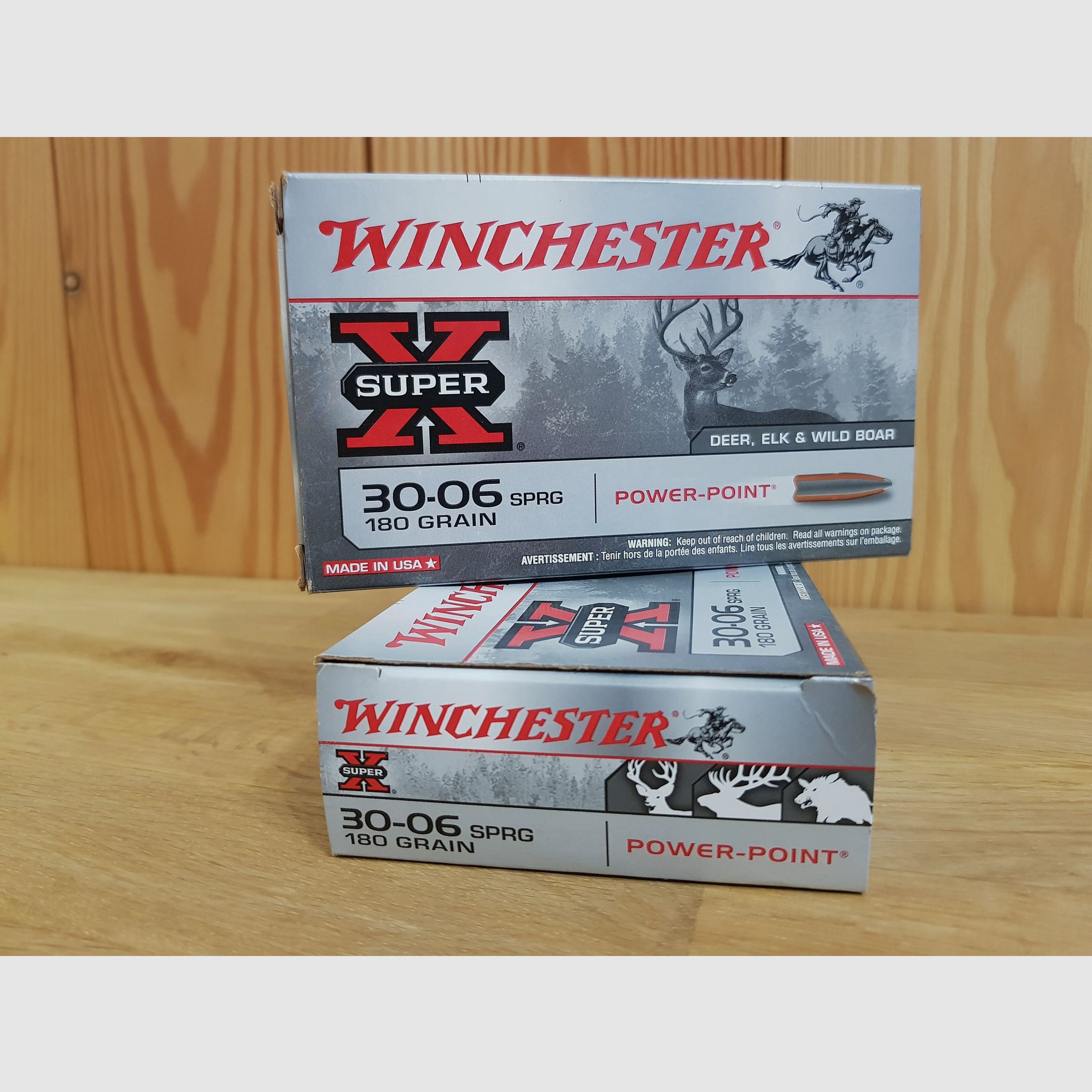 WINCHESTER AMMUNITION CAL. 30-06 POWER POINT 180 GR.