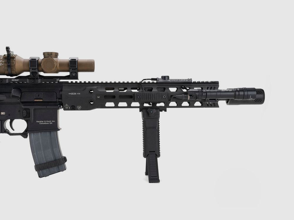Strike Industries Strike Bipod Grip Picatinny Schwarz, Bild 3 von 3