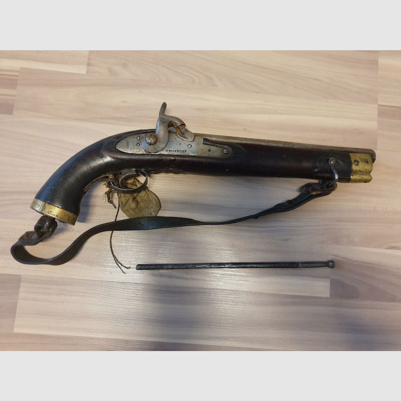 Englische Militärpistole von 1849