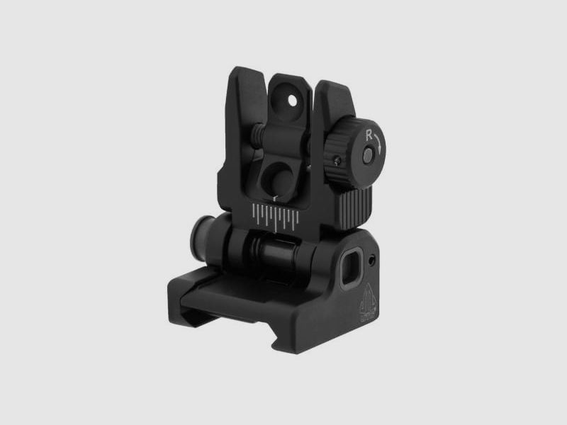 UTG ACCU-SYNC Rear Sight met spring-loaded flip-up, afbeelding 1 van 4