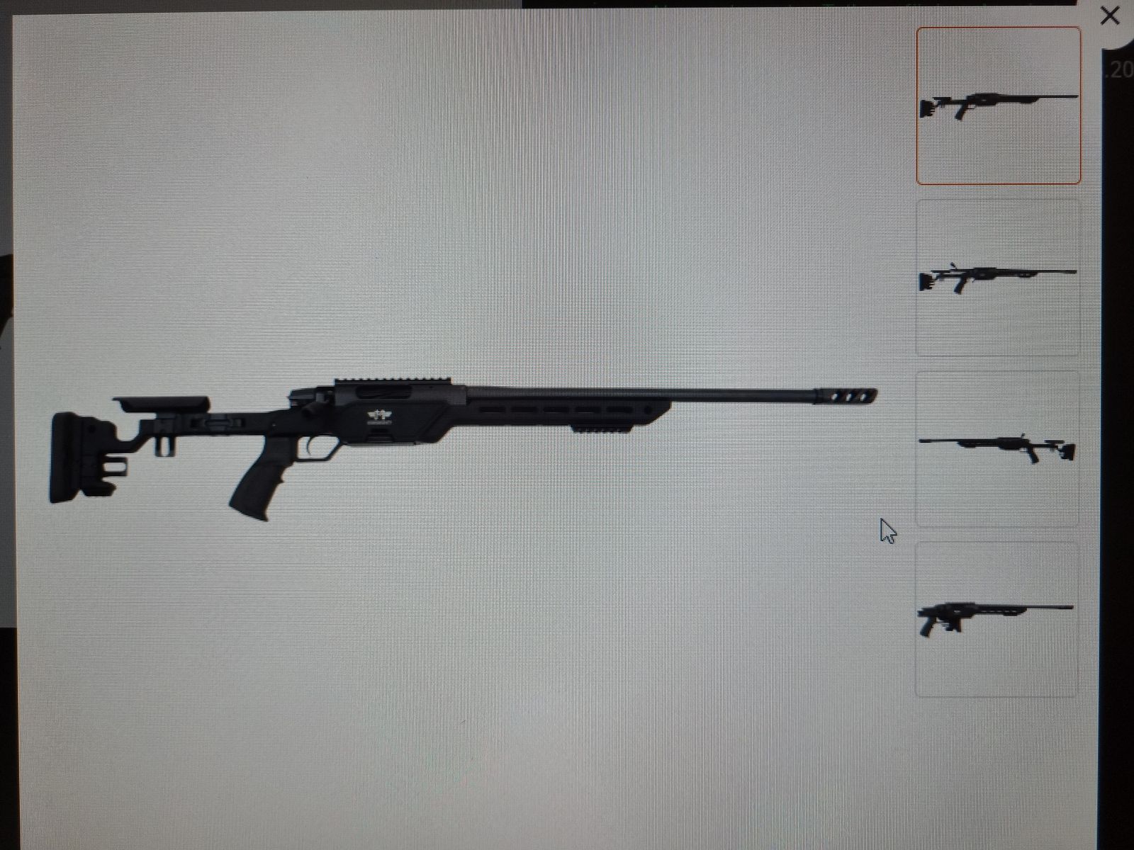 Fusil de précision Messerschmitt MPR, .308Win.,