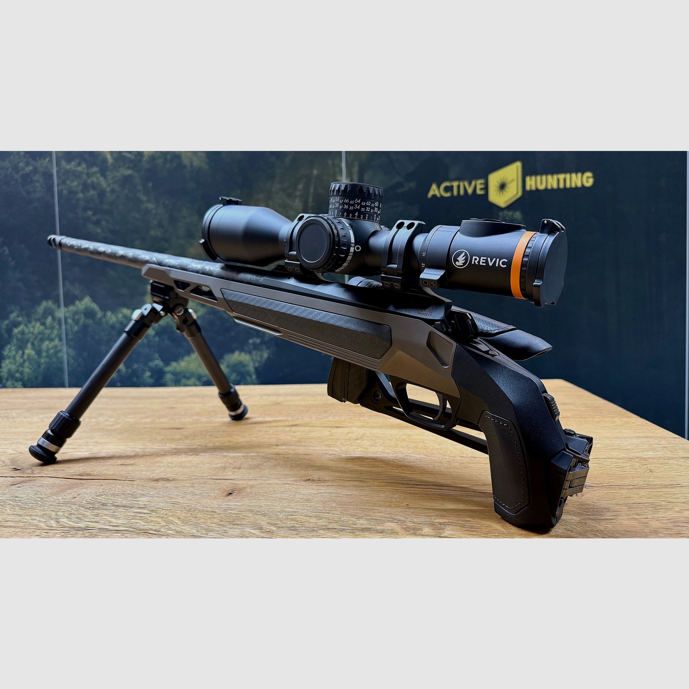Gunwerks Endex / 6.5 PRC / 20'' barrel length / Revic mount / Revic Radikl RS25b 4-25x50 / Elevate 2.0 bipod / NEW