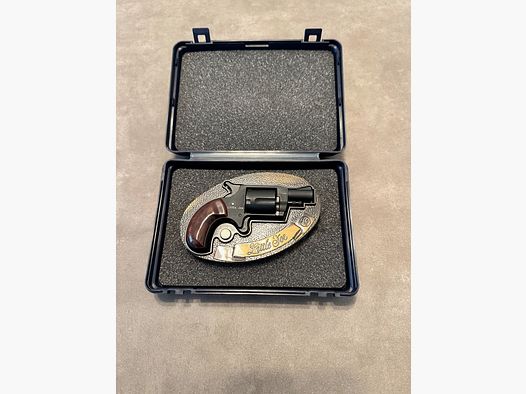 Röhm Little Joe browned met riemgesp Kaliber 6 mm Schreckschuss