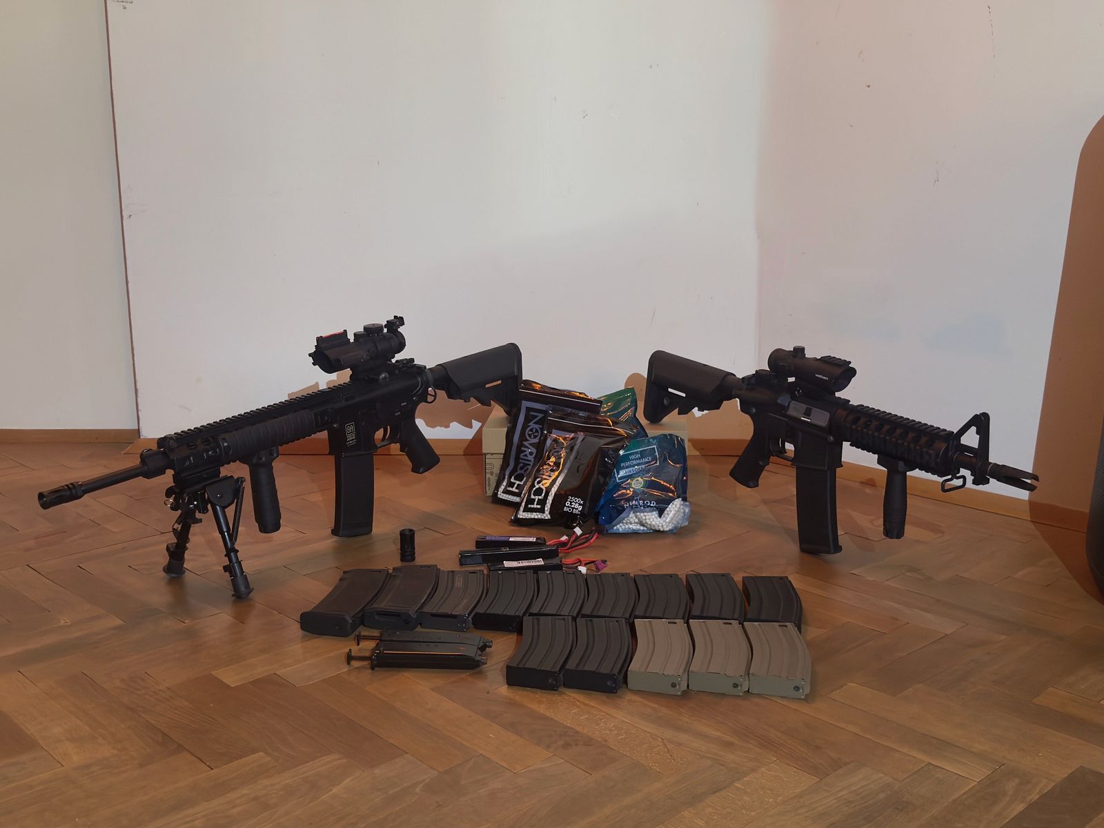 Set completo doble de Airsoft