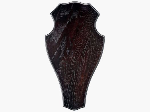 Eurohunt Geweihbrett 52x26cm Eiche - Dunkel - Rund