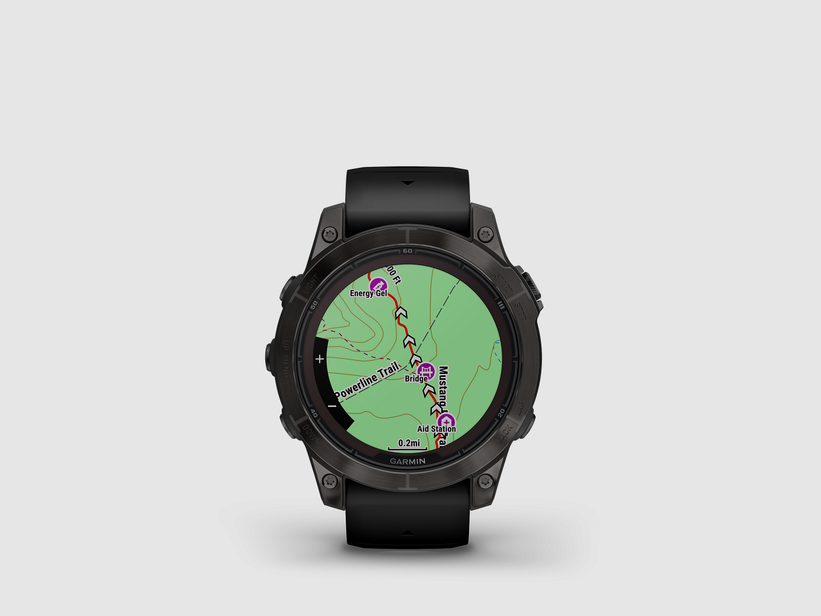 Garmin fēnix® 7 Pro – Sapphire Solar Edition, Schwarz/Carbongrau Titan DLC mit QuickFit®-Silikon-Armband 22 mm, Bild 4 von 12