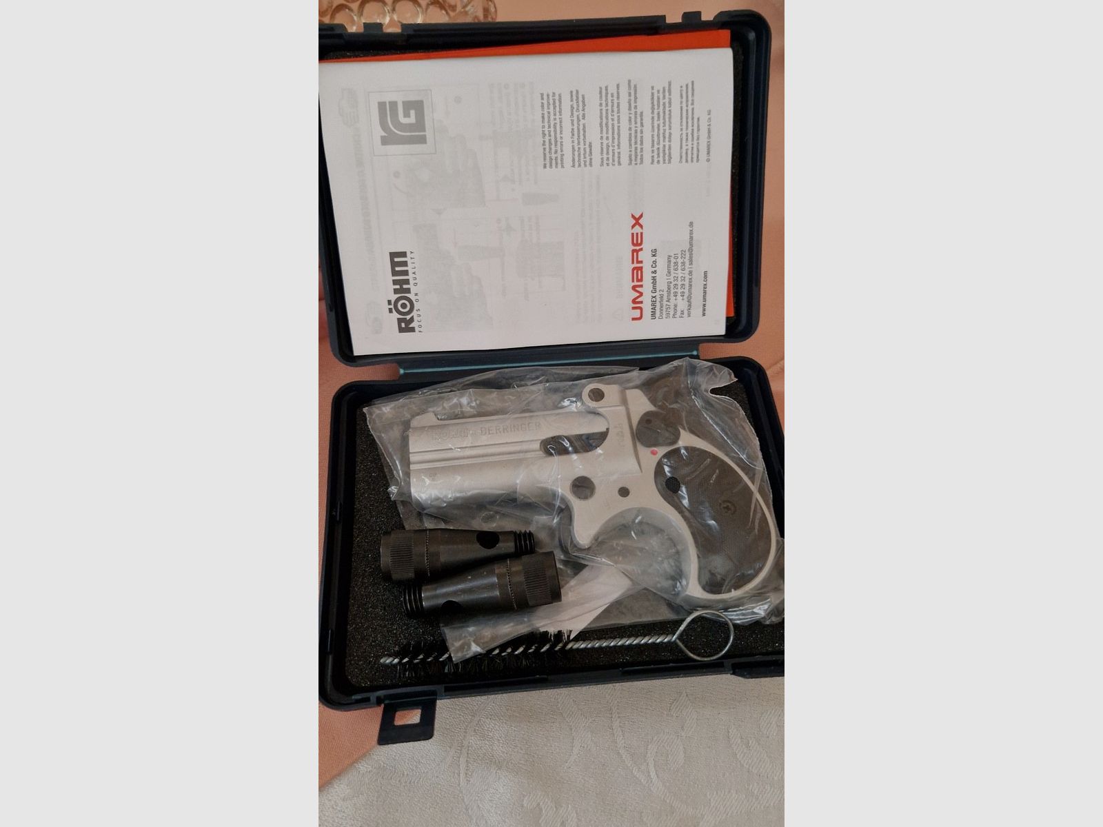 Röhm Derringer Twinny Neu , PTB 599