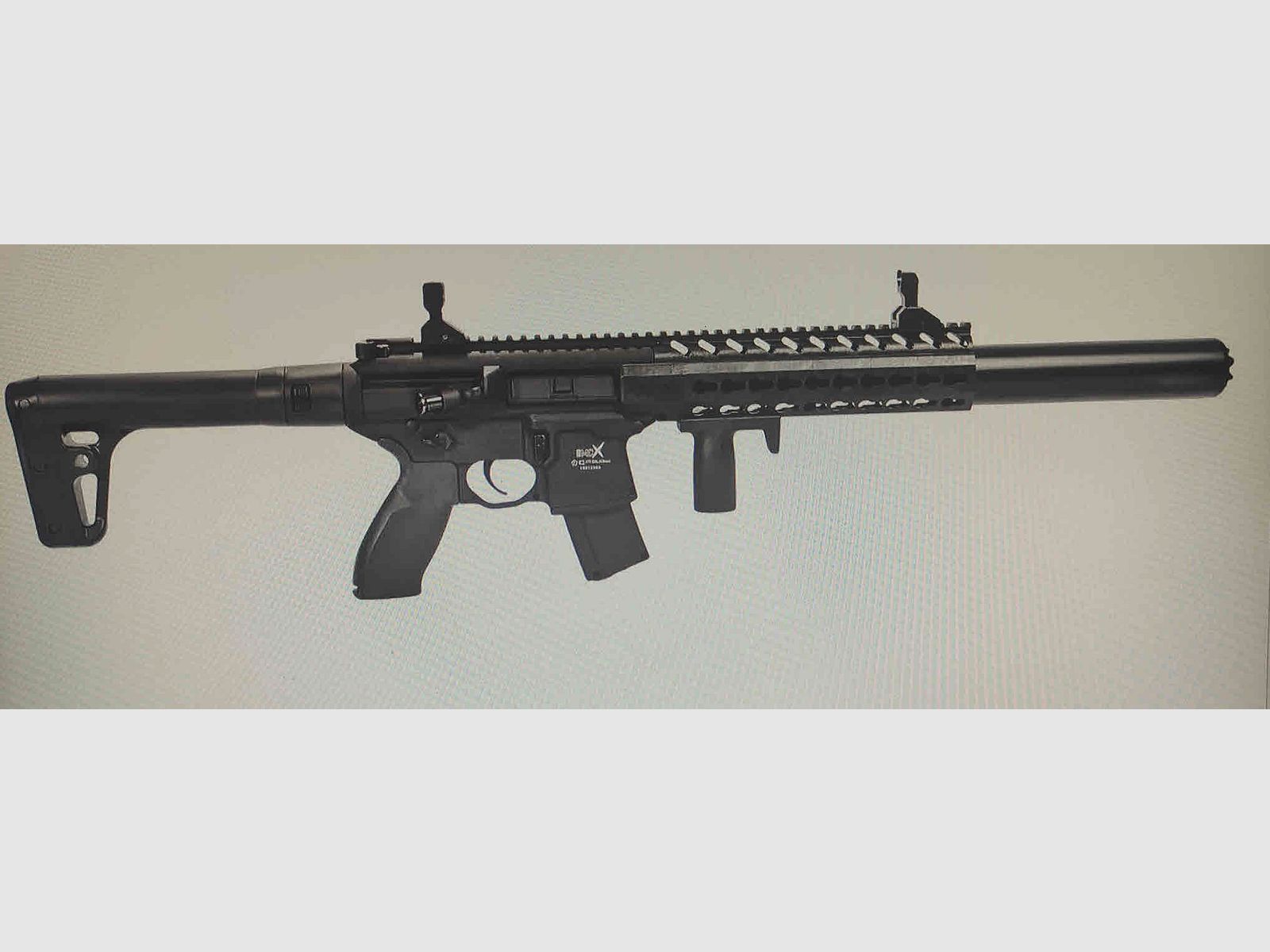 SIG SAUER MCX Co2-rifle Negro 4,5 mm Diabolo